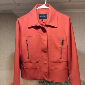 Banana Republic jacket orange vintage